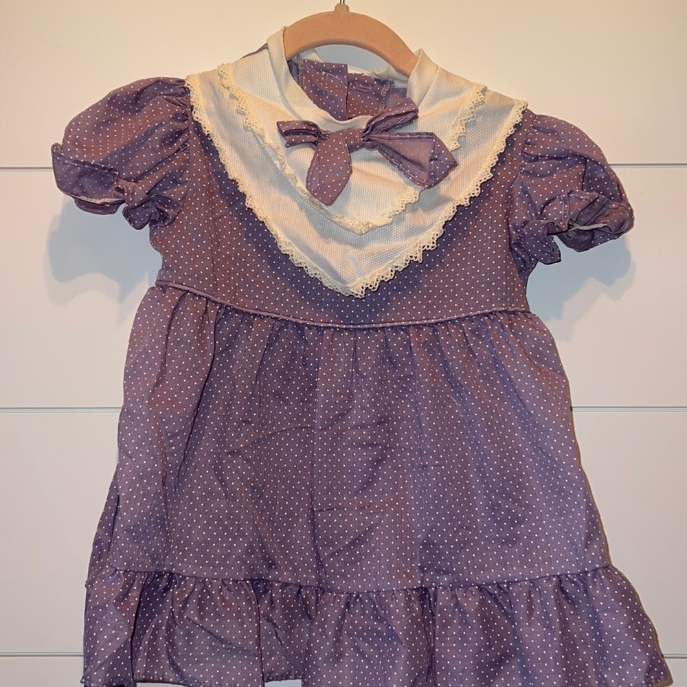Authentic vintage 80s baby dress